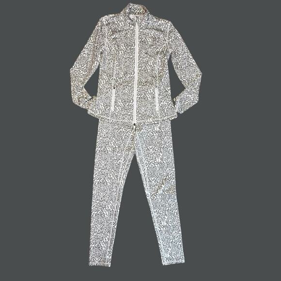 J. McLaughlin Libby Leggings Small + Athletic Jacket XS - Picture 1 of 8